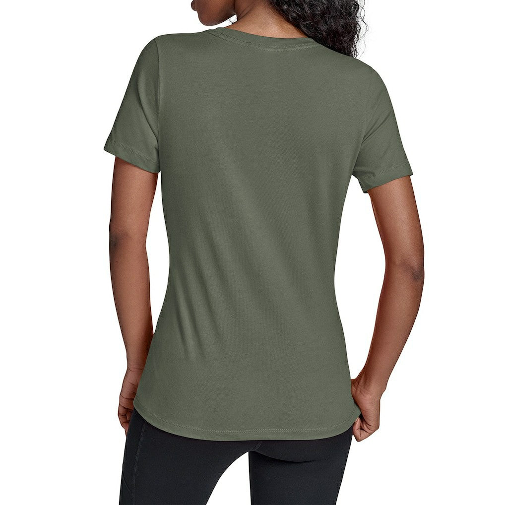 Starter Women's Groovy Script V-Neck T-Shirt - Green Bay Packers T-shirts