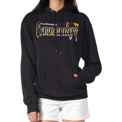 Starter Women's Groovy Script Pullover Hoodie - Washington Commanders Hoodies