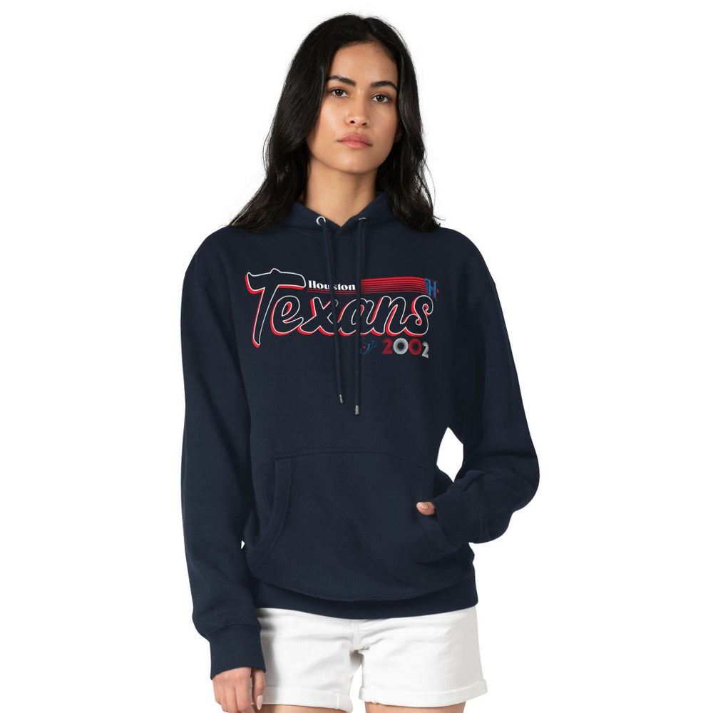 Starter Women's Groovy Script Pullover Hoodie - Houston Texans Hoodies