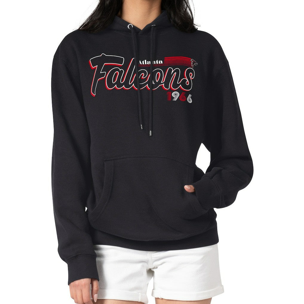 Starter Women's Groovy Script Pullover Hoodie - Atlanta Falcons Hoodies