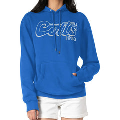 Starter Women's Groovy Script Pullover Hoodie - Indianapolis Colts Hoodies