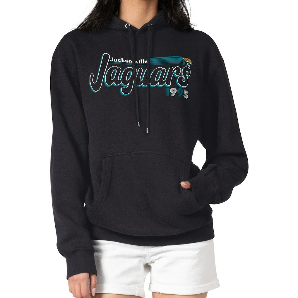 Starter Women's Groovy Script Pullover Hoodie - Jacksonville Jaguars Hoodies