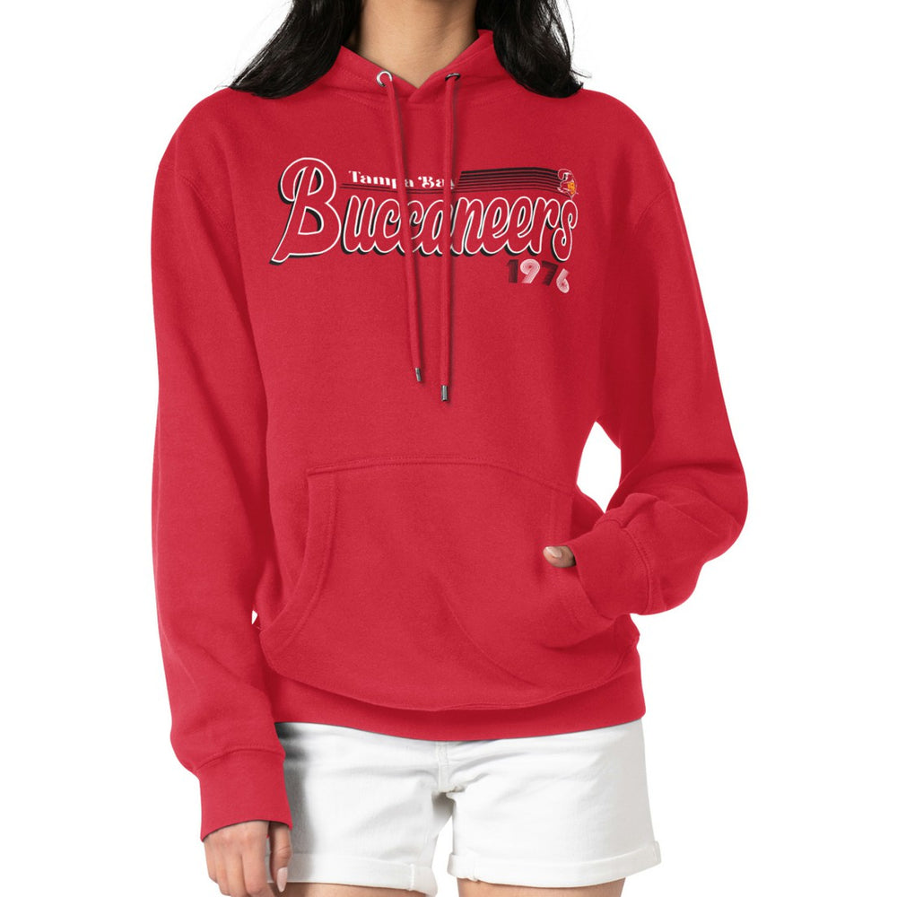 Starter Women's Groovy Script Pullover Hoodie - Tampa Bay Buccaneers Hoodies