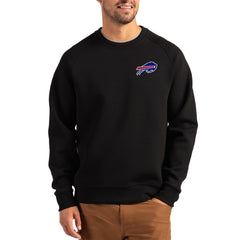 Cutter & Buck Primary Logo Roam Recycled Raglan Pullover Sweatshirt - Buffalo Bills Pullover