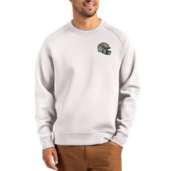 Cutter & Buck Helmet Roam Recycled Raglan Pullover Sweatshirt - New Orleans Saints Pullover