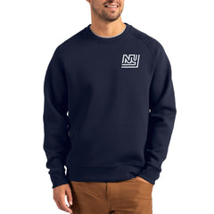 Cutter & Buck Throwback Roam Recycled Raglan Pullover Sweatshirt - New York Giants Pullover