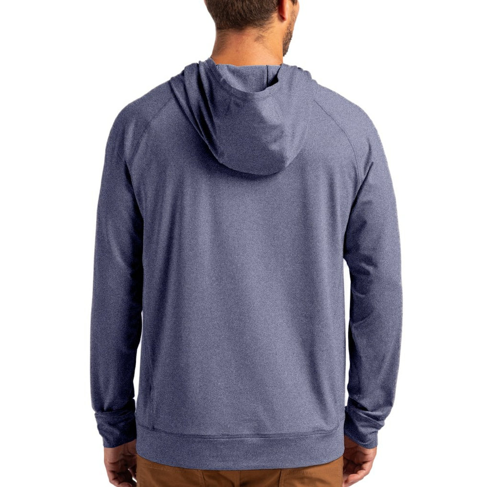 Cutter & Buck Adapt Americana Knit Recycled Raglan Pullover Hoodie - Buffalo Bills Hoodies