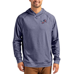 Cutter & Buck Adapt Americana Knit Recycled Raglan Pullover Hoodie - Detroit Lions Hoodies