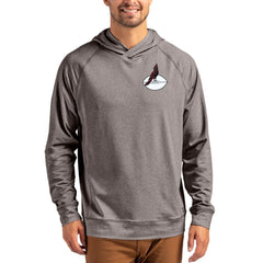 Cutter & Buck Adapt Historic Knit Recycled Raglan Pullover Hoodie - Arizona Cardinals Hoodies