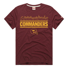 Homage Unisex NFL ASL Collection by Love Sign Tri-Blend T-Shirt - Washington Commanders T-shirts