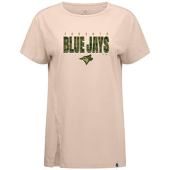 Khaki Toronto Blue Jays Levelwear Women's Influx Protect W T-Shirt