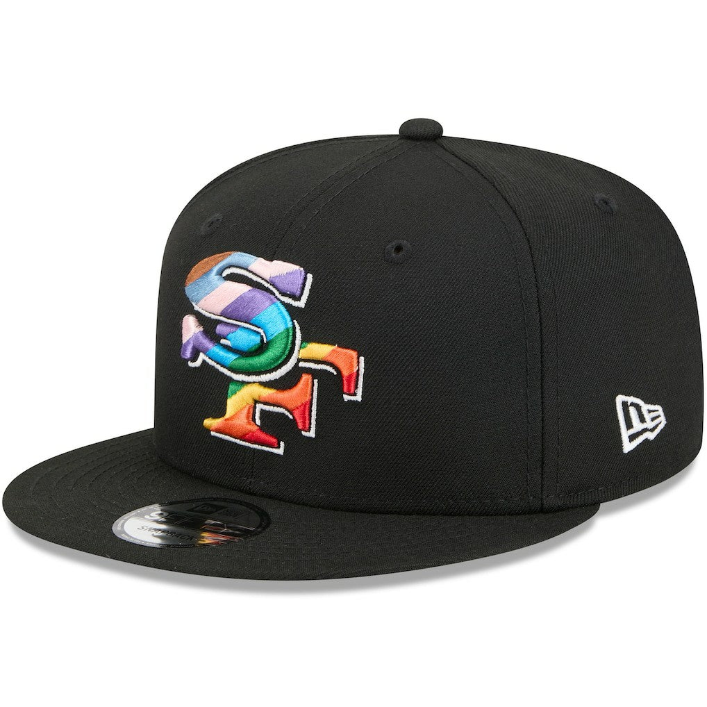 Pride 9FIFTY Snapback Hat - San Francisco 49ers Hats