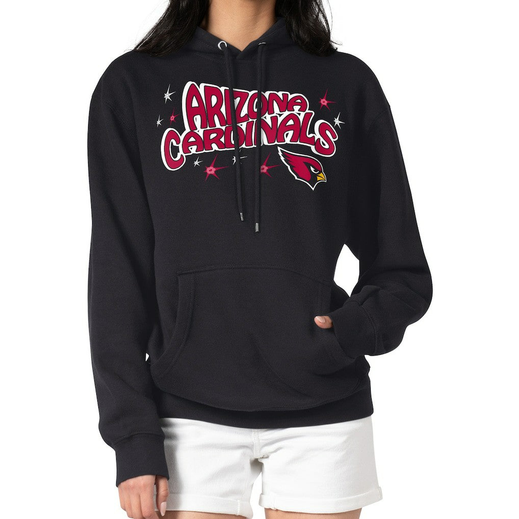 Starter Women's Fireworks Fleece Pullover Hoodie - Arizona Cardinals Hoodies