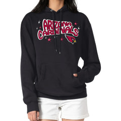 Starter Women's Fireworks Fleece Pullover Hoodie - Arizona Cardinals Hoodies