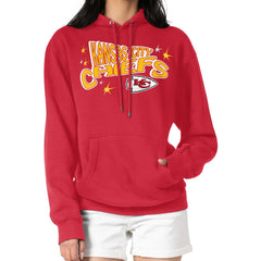 Starter Women's Fireworks Fleece Pullover Hoodie - Kansas City Chiefs Hoodies