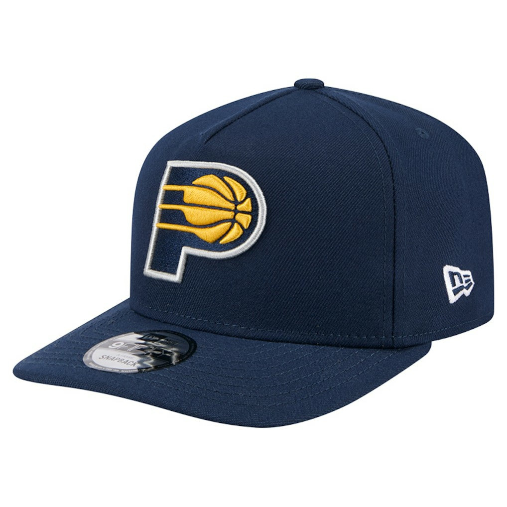New Era Indiana Pacers Core Logo A-Frame 9FIFTY Snapback Hat