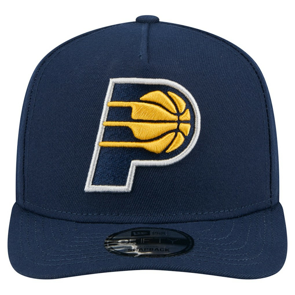 New Era Indiana Pacers Core Logo A-Frame 9FIFTY Snapback Hat