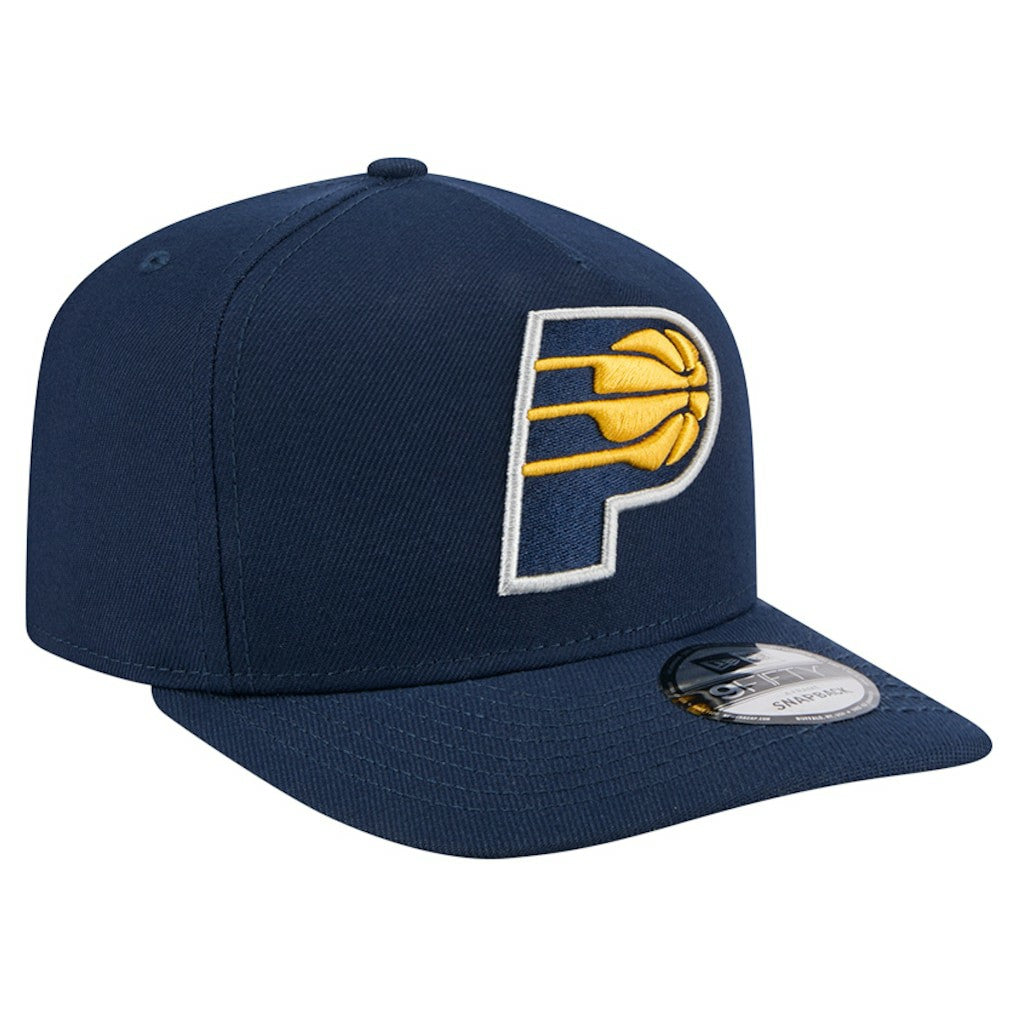New Era Indiana Pacers Core Logo A-Frame 9FIFTY Snapback Hat