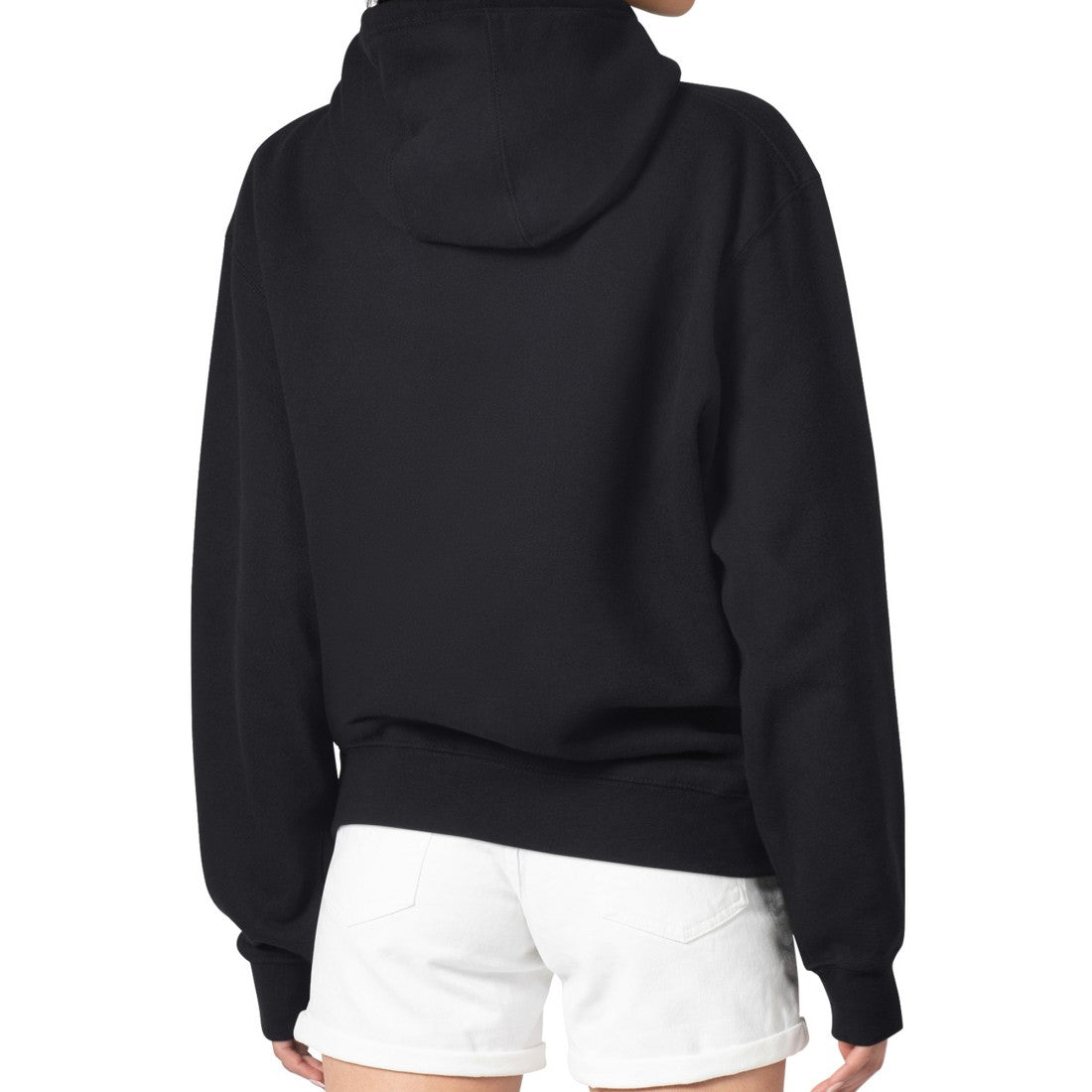 G-III 4Her by Carl Banks Women's Metallic Print Football Sketch Fleece Pullover Hoodie - Denver Broncos Hoodies