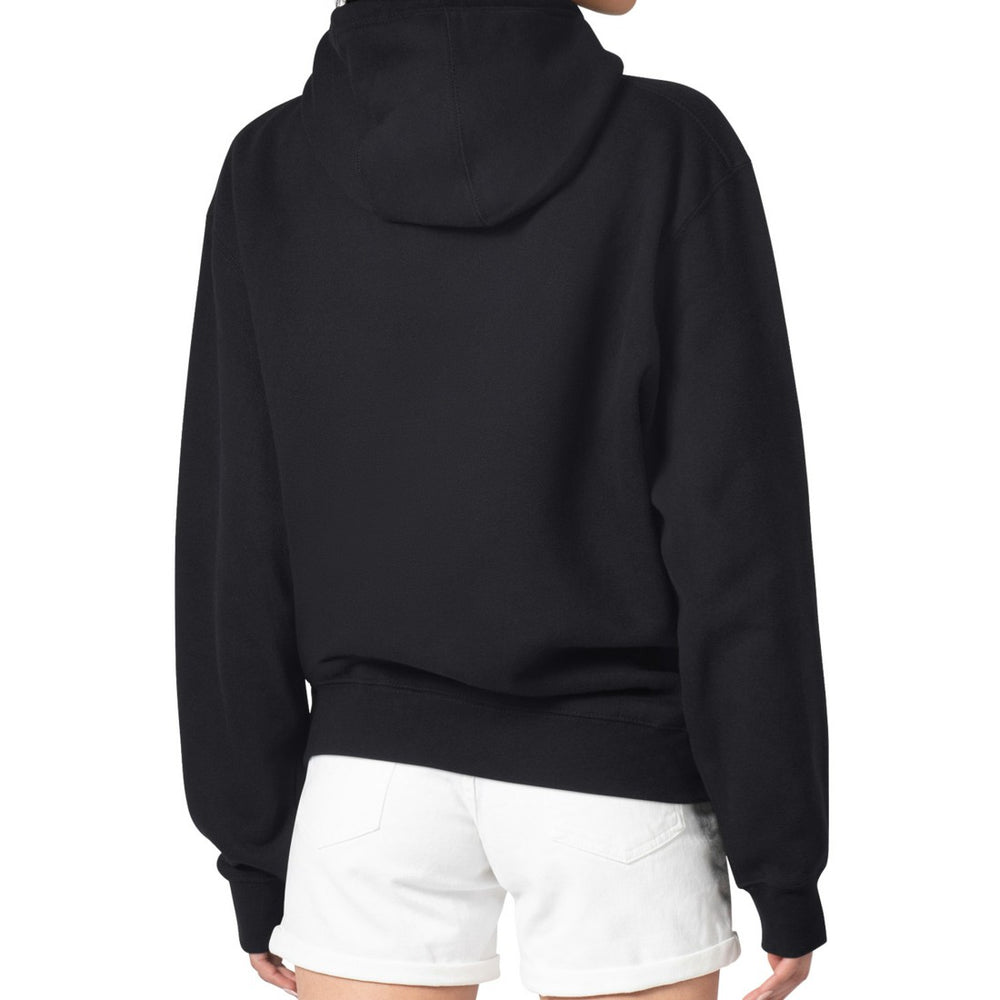 G-III 4Her by Carl Banks Women's Metallic Print Football Sketch Fleece Pullover Hoodie - Denver Broncos Hoodies