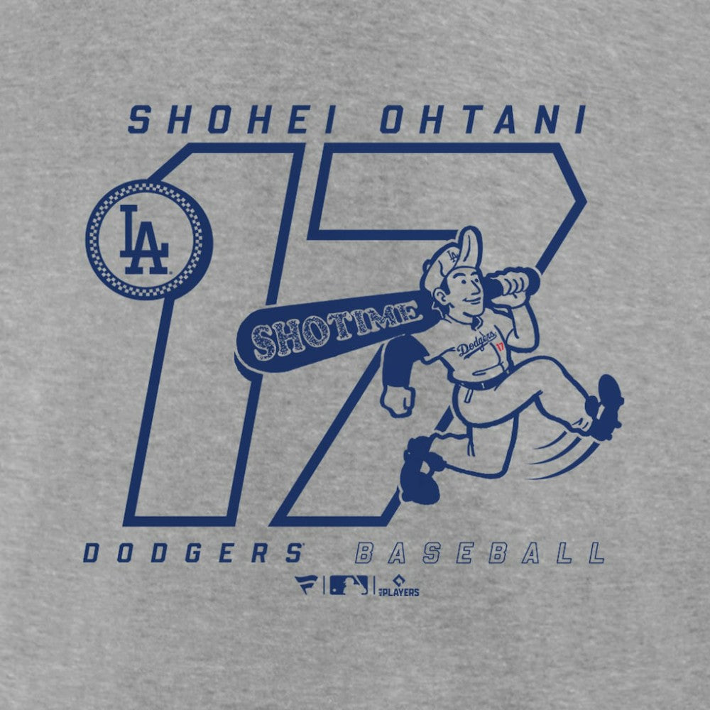 Heather Gray Shohei Ohtani Los Angeles Dodgers Player Graphic T-Shirt