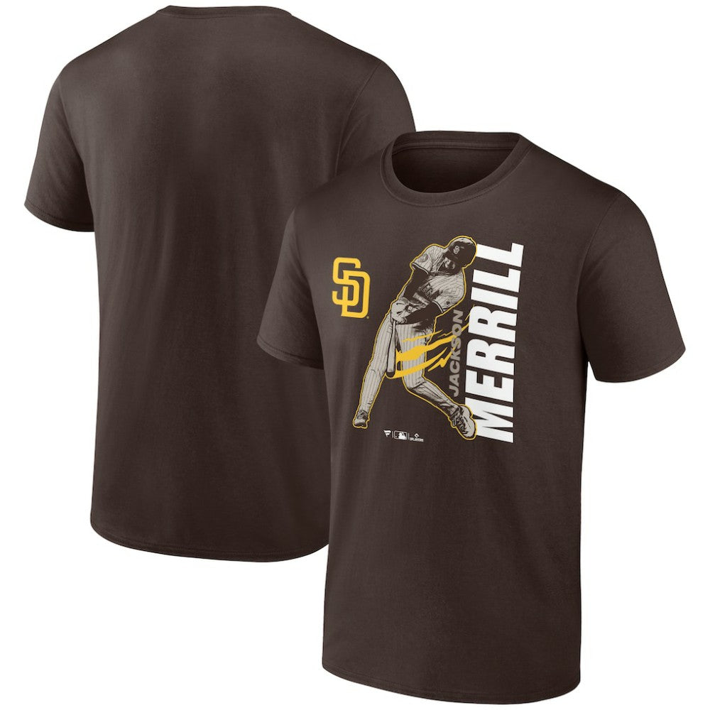 Brown Jackson Merrill San Diego Padres Player Graphic T-Shirt