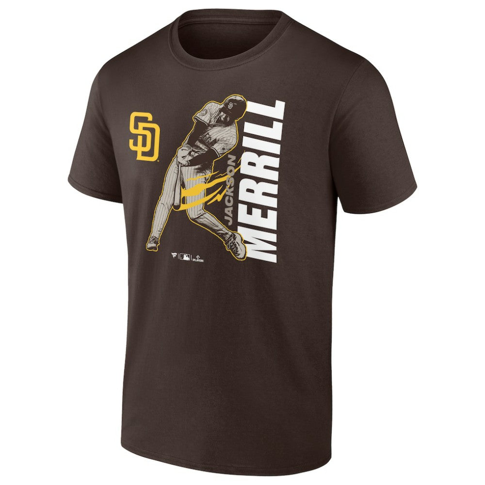 Brown Jackson Merrill San Diego Padres Player Graphic T-Shirt