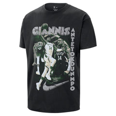 Nike Giannis Antetokounmpo Milwaukee Bucks Unisex Athlete T-Shirt