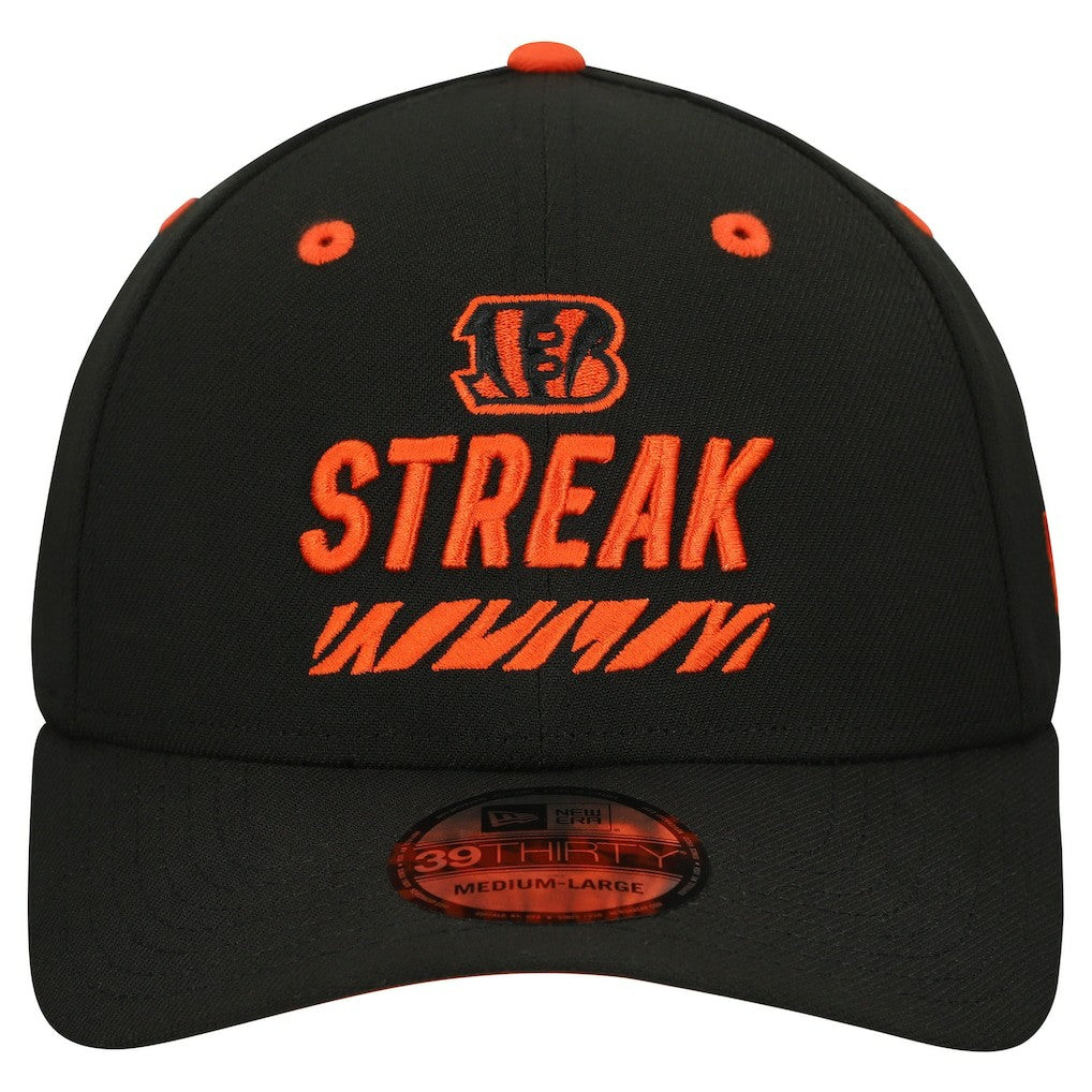STREAK Season Ticket Member 39THIRTY Flex Hat - Cincinnati Bengals Hats