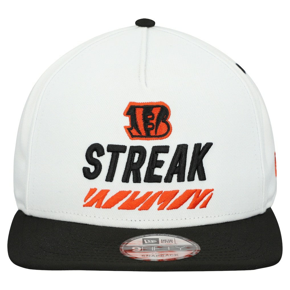 STREAK Season Ticket Member 9FIFTY A-Frame Snapback Hat - Cincinnati Bengals Hats