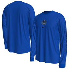 Inter Milan Wordmark Long Sleeve T-Shirt