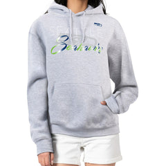 G-III 4Her by Carl Banks Women's Shadow Logo Fleece Pullover Hoodie - Seattle Seahawks Hoodies