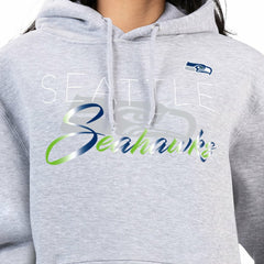 G-III 4Her by Carl Banks Women's Shadow Logo Fleece Pullover Hoodie - Seattle Seahawks Hoodies