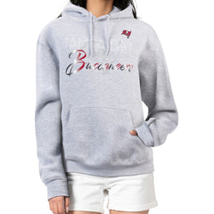G-III 4Her by Carl Banks Women's Shadow Logo Fleece Pullover Hoodie - Tampa Bay Buccaneers Hoodies