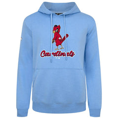 Light Blue St. Louis Cardinals Levelwear Seeing Red Podium Pullover Hoodie