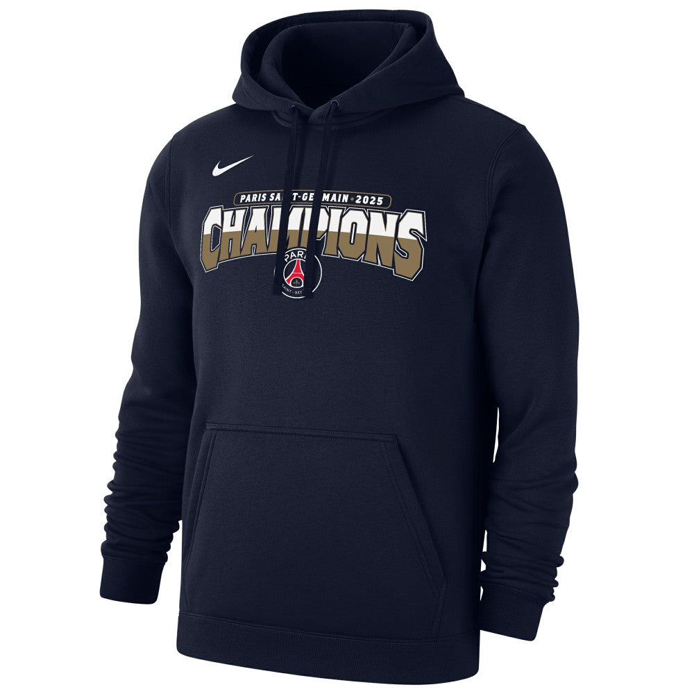 Paris Saint-Germain 2025 Champions League Winners Club Pullover Hoodie