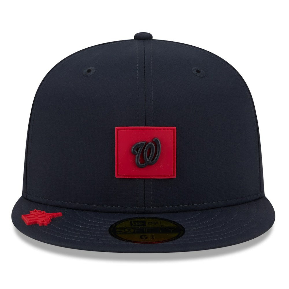 Navy Washington Nationals New Era 2026 Clubhouse 59FIFTY Fitted Hat