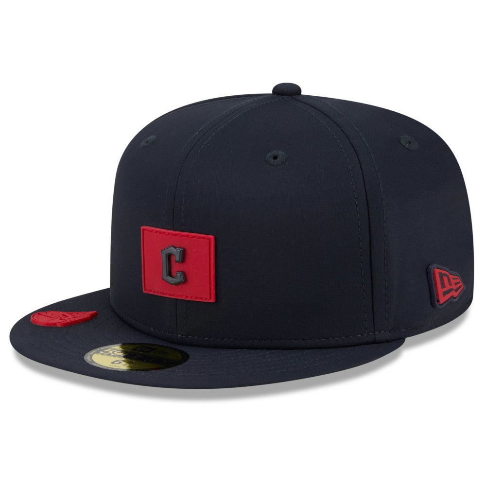 Navy Cleveland Guardians New Era 2026 Clubhouse 59FIFTY Fitted Hat