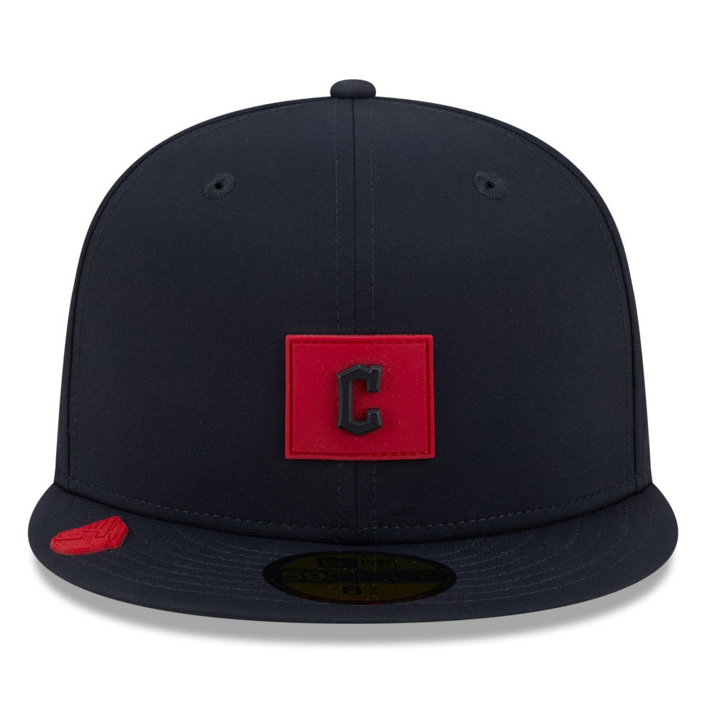 Navy Cleveland Guardians New Era 2026 Clubhouse 59FIFTY Fitted Hat