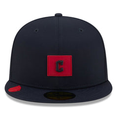 Navy Cleveland Guardians New Era 2026 Clubhouse 59FIFTY Fitted Hat