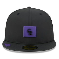 Black Colorado Rockies New Era 2026 Clubhouse 59FIFTY Fitted Hat