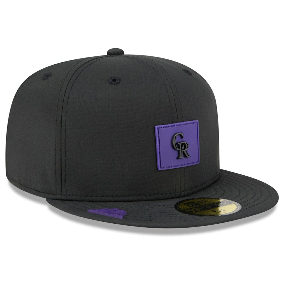 Black Colorado Rockies New Era 2026 Clubhouse 59FIFTY Fitted Hat