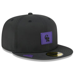 Black Colorado Rockies New Era 2026 Clubhouse 59FIFTY Fitted Hat