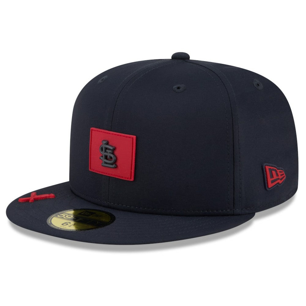 Navy St. Louis Cardinals New Era 2026 Clubhouse 59FIFTY Fitted Hat
