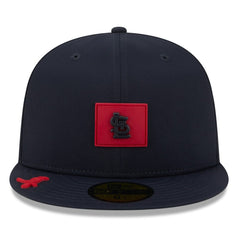 Navy St. Louis Cardinals New Era 2026 Clubhouse 59FIFTY Fitted Hat