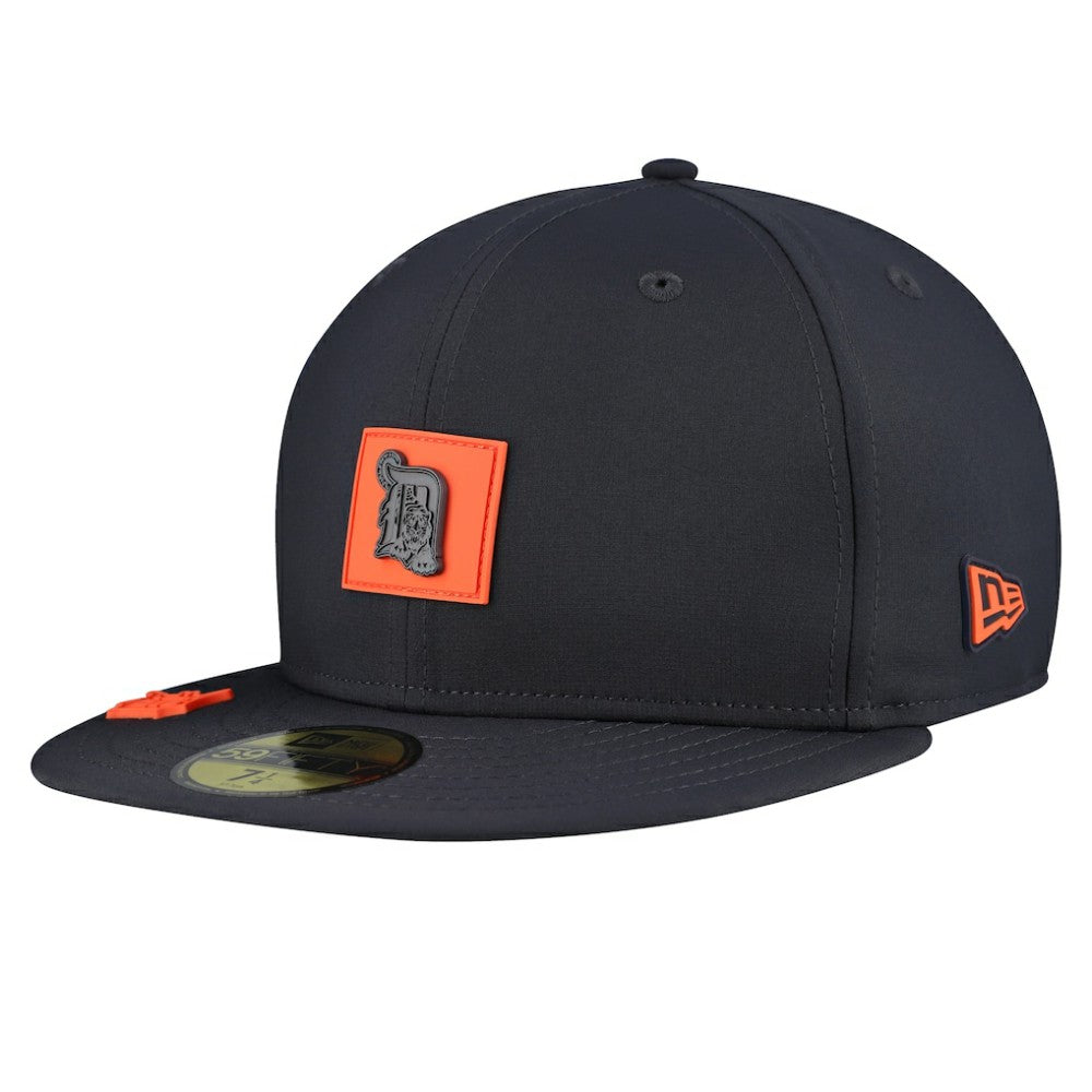 Navy Detroit Tigers New Era 2026 Clubhouse Alternate 59FIFTY Fitted Hat