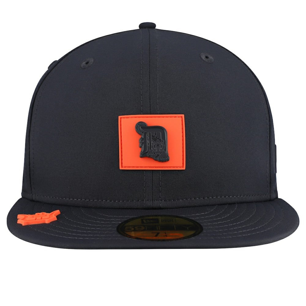 Navy Detroit Tigers New Era 2026 Clubhouse Alternate 59FIFTY Fitted Hat