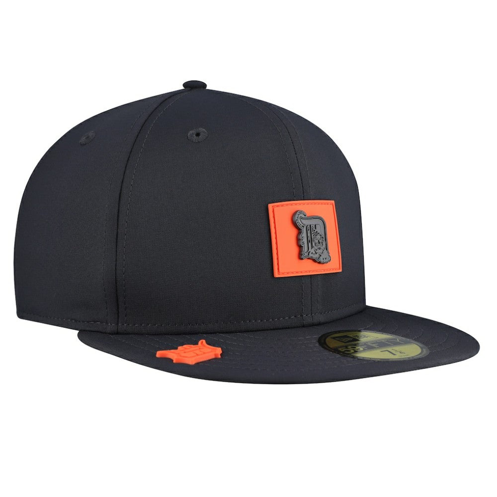 Navy Detroit Tigers New Era 2026 Clubhouse Alternate 59FIFTY Fitted Hat