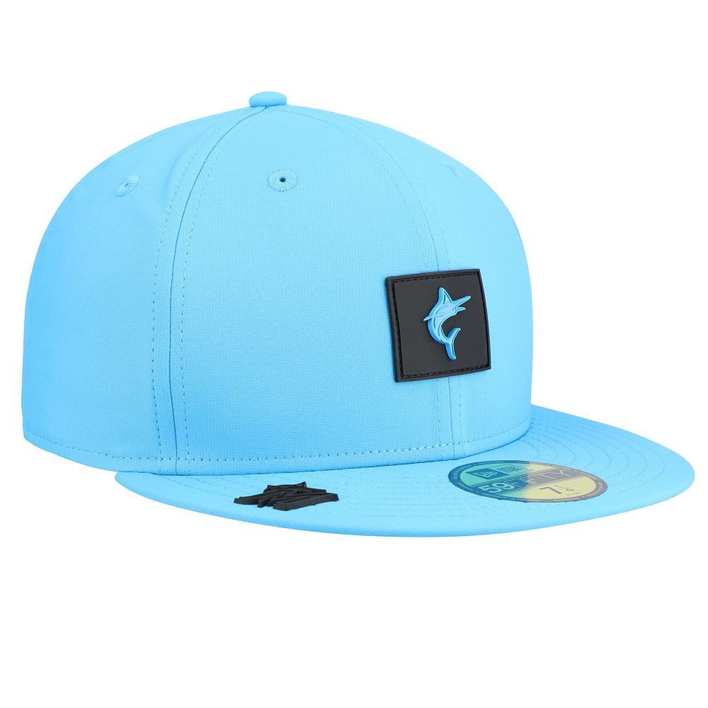 Blue Miami Marlins New Era 2026 Clubhouse Alternate 59FIFTY Fitted Hat