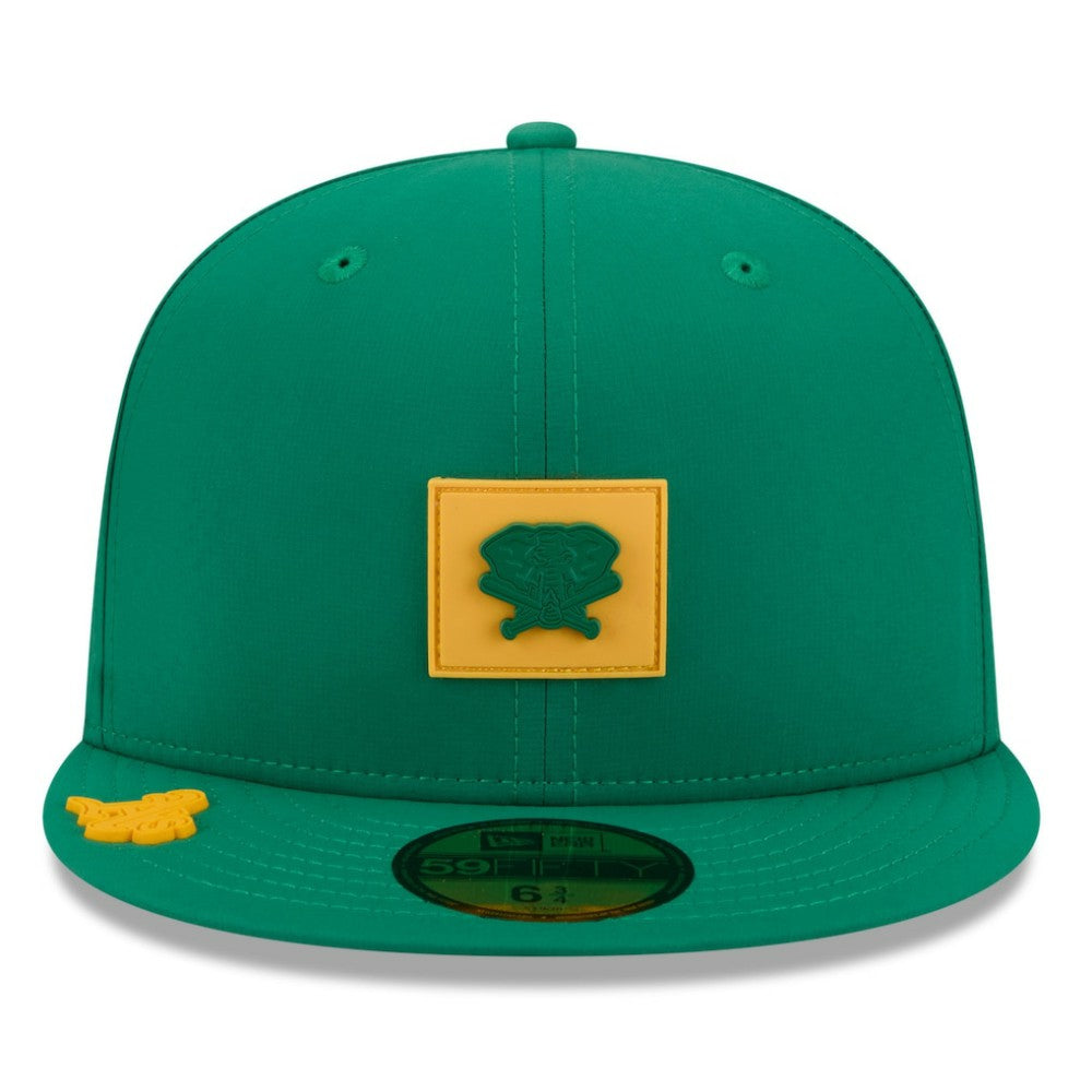 Green Athletics New Era 2026 Clubhouse Alternate 59FIFTY Fitted Hat